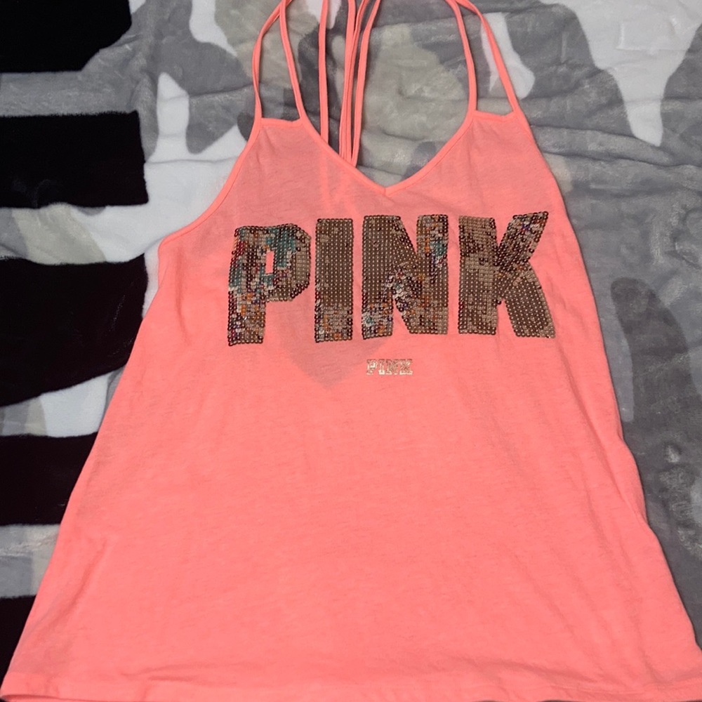 Pink tank top